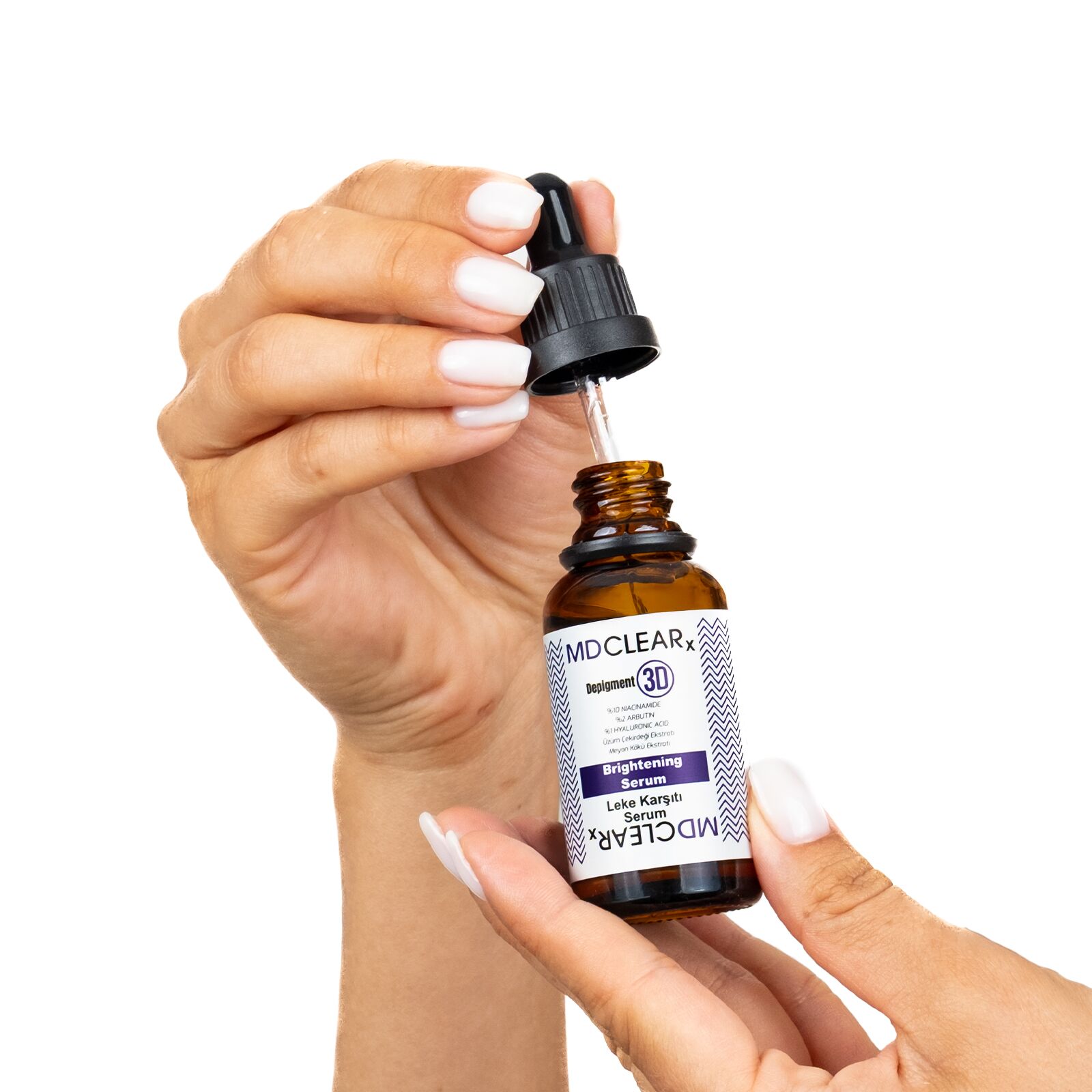 MDCLEARx "DEPİGMENT 3D" LEKE KARŞITI AYDINLATICI SERUM